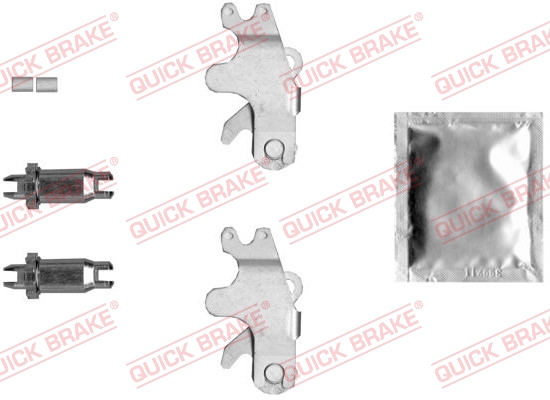 QUICK BRAKE 120 53 007 Kit riparazione, Espansore-Kit riparazione, Espansore-Ricambi Euro